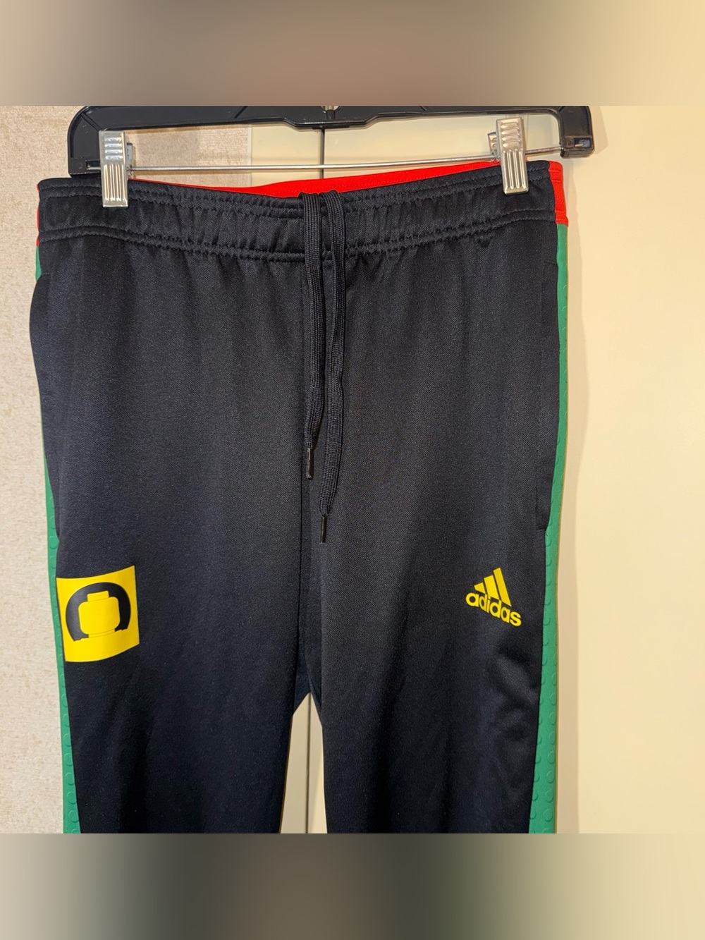 Adidas X Lego Mens M Tiro Aeroready Track Pants Black /Green/Yellow